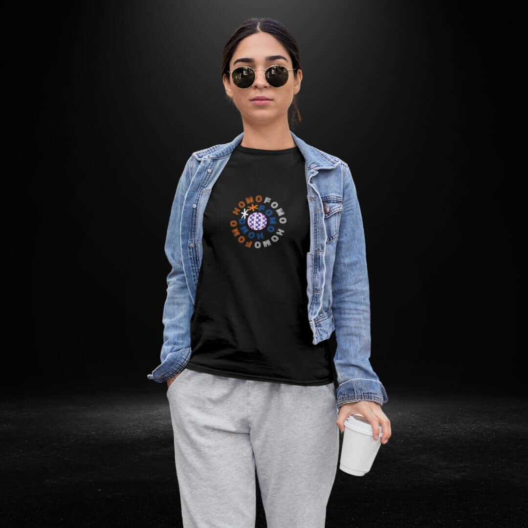 Homo Fomo Black Tee