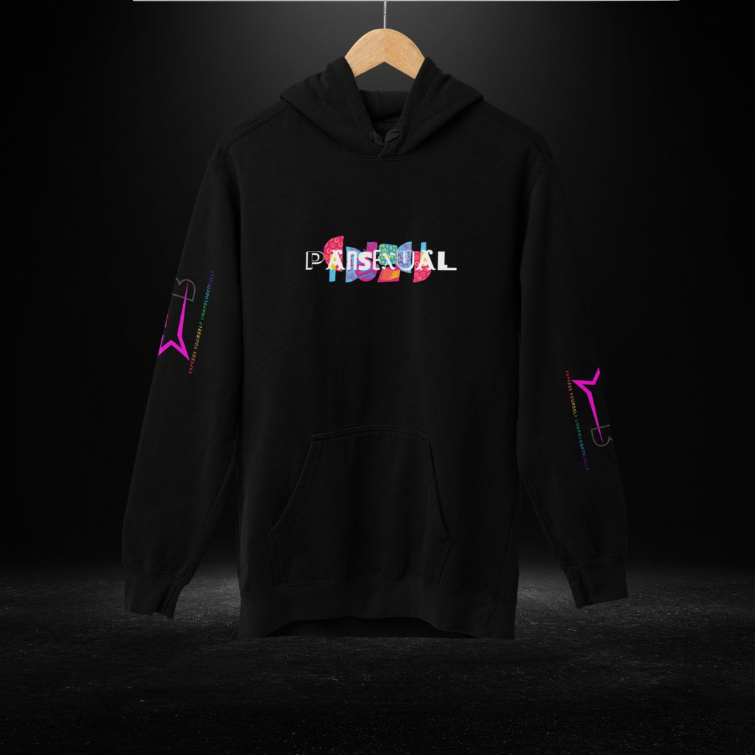 Pansexual Black Hoodie LGBTQIA+ Pansexual Visibility Day