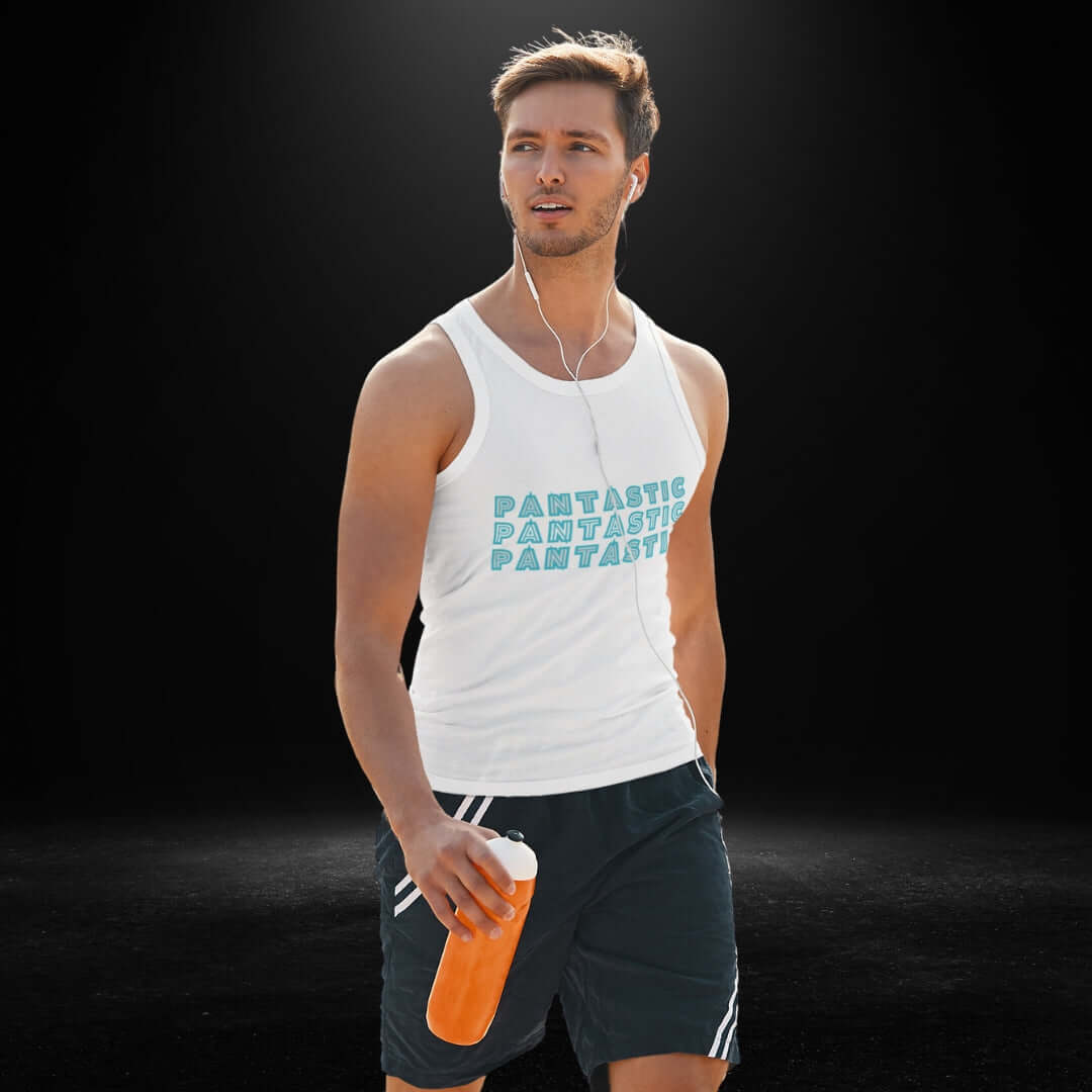 Pantastic White Tank - Pansexual Pride Day Tees