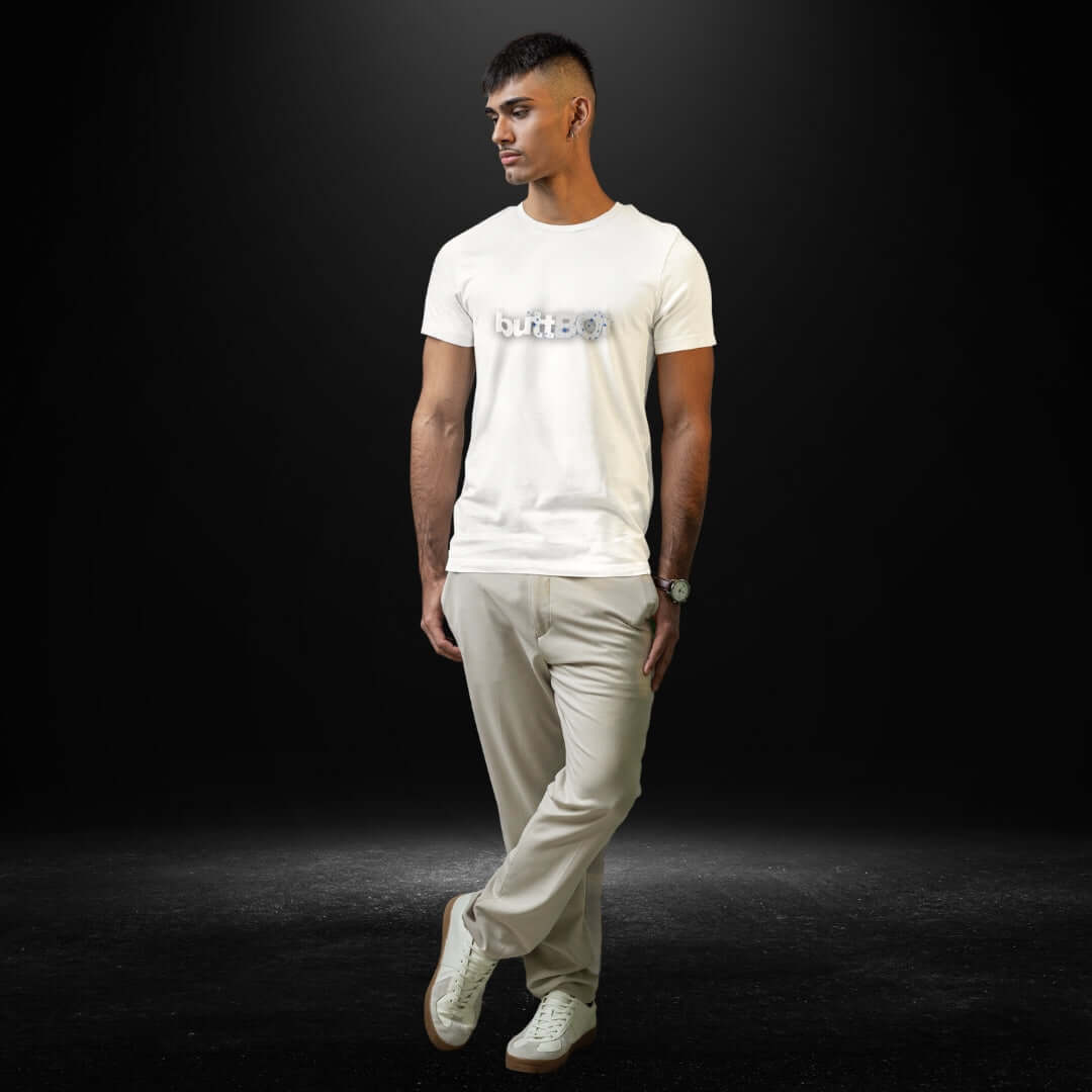 ButtBOI White Tee 