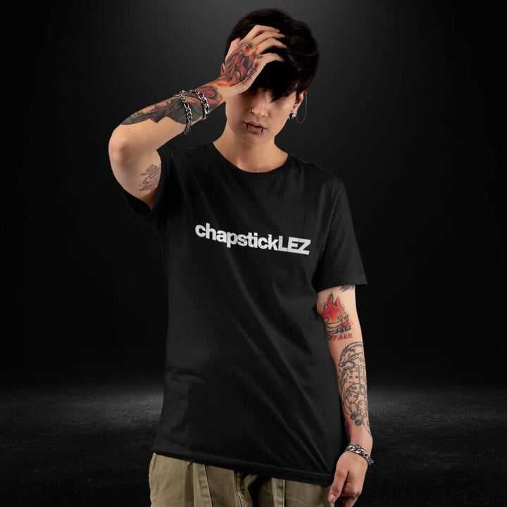 ChapstickLEZ Black Tee
