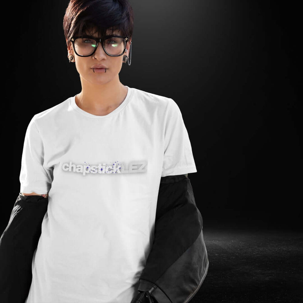 ChapstickLEZ White Tee