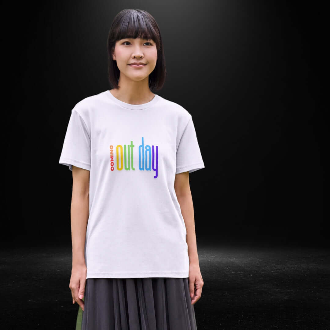 Coming Out Day White Tee